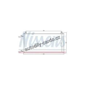 Chladič motoru Chladič klimatizace NISSENS 94967