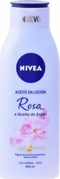 Tělové mléko Nivea Oil In Lotion Rose&Argan Oil tělové mléko