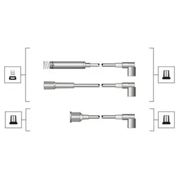 Zapalovací kabel Sada kabelů pro zapalování MAGNETI MARELLI 941319170110