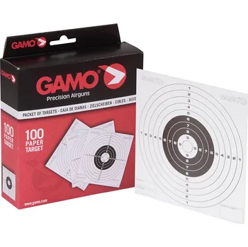 Terč na sportovní střelbu Gamo terč papírový vzduchovka - 100 ks