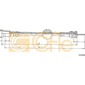 Kliková hřídel KAGER Hřídel tachometru 19-5244