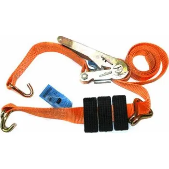 Upínací popruh Pás upínací 4T/3m 3-bodový červený