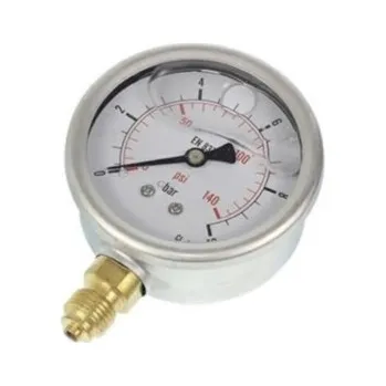 Vakuometr, manometr 0-10bar 1/4 spodní vývod