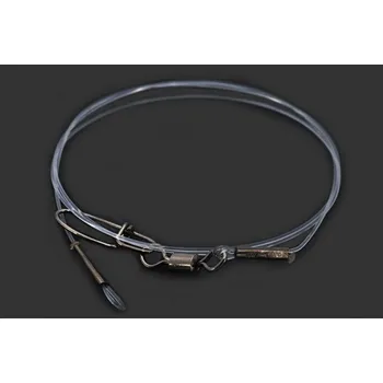 Fluorocarbonový štikový návazec, 2ks (Fluorocarbon Pike Leader)