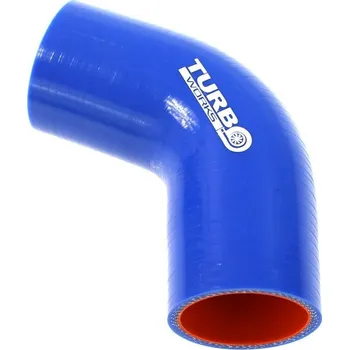 Kouřovod Silikonová hadice - koleno 67° Pro Blue 80 mm