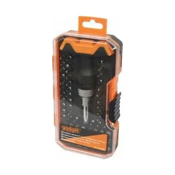 Šroubovák Gadget Šroubovák ráčnový, rukojeť T 2v1, sada bitů 61-dílná GD - TM-225206