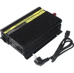 Měnič napětí Carspa UPS1000-12 12V/230V 1000W s nabíječkou 12V/10A a funkcí UPS