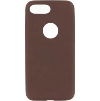 Pouzdro na mobilní telefon Tellur Cover Slim Synthetic Leather for iPhone 8 Plus brown