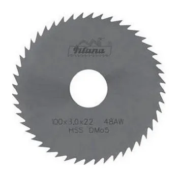 Pilový kotouč Pilana Pilový kotouč na kov 125 x 1,75 HSS30 střednězubý ČSN22 2913 - PI222913-125-175