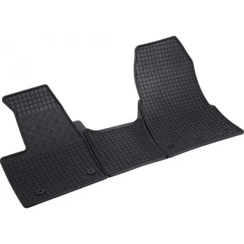 Autokoberce Rigum gumové přesné - FORD Tourneo Custom 2/3m 2018- Automat