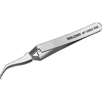 Kosmetická pinzeta Belzer Pinzeta SMD nerez, antimagnetická, odolná kyselinám, 115mm, 12g - BA-5583 AM
