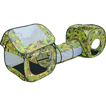 Stan GOTEL L44B1 STAN PRO DĚTI TUNELOVÝ CAMO DŮM 230x70x85cm