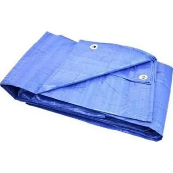 Krycí plachta Krycí plachta 5x 8m s oky 58/60gr. modrá