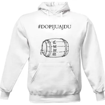 Pánská mikina Pánská mikina s kapucí s potiskem mikina s pivem pánské