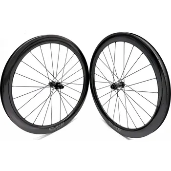 Zapletené kolo DUKE by BikePart 1410g Karbonová plášťová zapletená kola DUKE WORLD RUNNER CARBON 50 SLR2, DT Swiss 350 straightpull road disc, Sapim CX Ray Typ ořechu: SRAM XDR