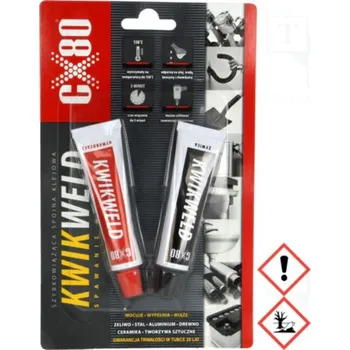 Průmyslové lepidlo Tekutý kov KWIK WELD CX-80/50g