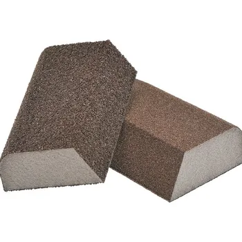 Brusný papír Smirdex brusné houby 4x4 střední kombinované P80