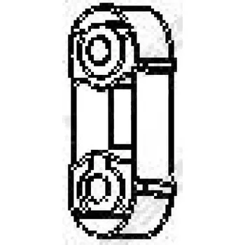 BOSAL Držák, výfukový systém 255-208