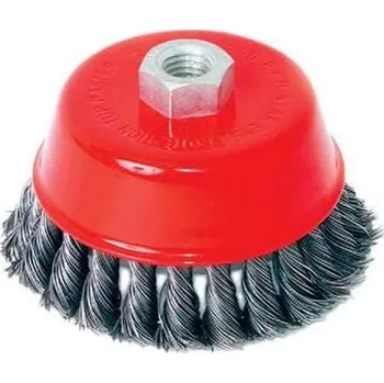 Raider Kartáč hrnkový copánkový pr. 75mm pro úhlovou brusku RD - TM-171101