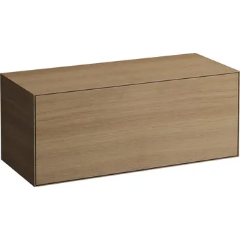 Nábytek Laufen skříňka pod umyvadlo, s jednou zásuvkou, s výřezem uprostřed, H4090031502501 Varianta: Světlý dub