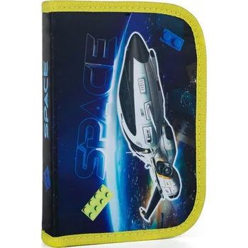 Penál Karton P+P Penál jednopatrový 2 chlopně, prázdný Space