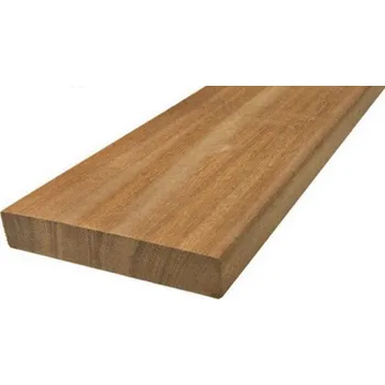 Terasové prkno BANGKIRAI - 22x145 mm, HLADKÉ Délka prkna: 2740 mm