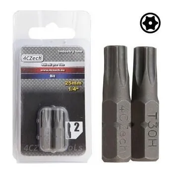 Bit 4CZech Bit 1/4" TT 10 délka 25mm balení 2ks - 4CZ-8075-10