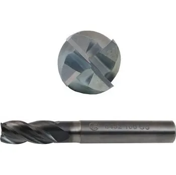 Fréza NÁSTROJE CZ Fréza 12-83/26/38mm, 4břity, stopka 12mm, sražení 0,3x45°, čelní válcová, břit přes střed - CZTK-8452-120-GS-HB