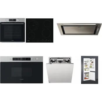 Set domácích spotřebičů WHIRLPOOL OMK58CU1SX + WHIRLPOOL AKT 8900 BA + WHIRLPOOL WCT3 64 FLB X + WHIRLPOOL MBNA910X + WHIRLPOOL WIO 3O540 PELG + WHIRLPOOL ART 65031