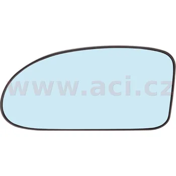 Auto zrcátko sklo zpětného zrcátka s plastem. vyhřívaný (kruhová montáž) L