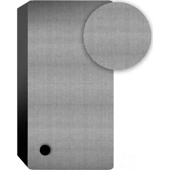 Příslušenství pro reproduktor Průzvučná tkanina Mecatron 0,7x1,4m stříbrná