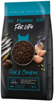 Krmivo pro kočku Fitmin For Life Cat Adult Fish/Chicken 8 kg