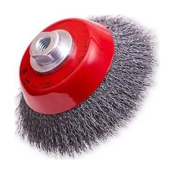 Hrnkové kartáče ocel vlnitá 0.30 120xM14 b10 - KR1272005