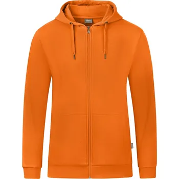 JAKO Bunda s kapucí Organic vel. 4XL, neon orange