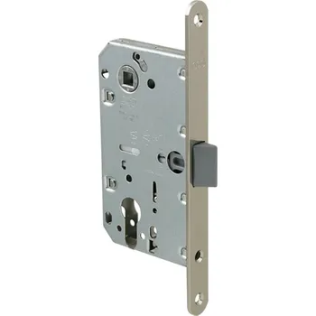 Dveřní kování AGB - Zámek na dveře MEDIANA EVOLUTION - PZ PZ otvor pro vložku, 85 mm ONL - Nikl lesklý