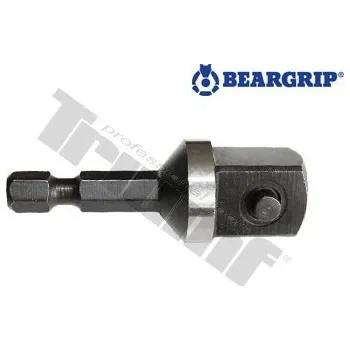 Adaptér 1/2" 4-úhelníkový vstup, 1/4" 6-úhelníkový výstup, délka 50 mm