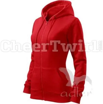 Dámská mikina Dámská mikina - červená (možná výšivka)