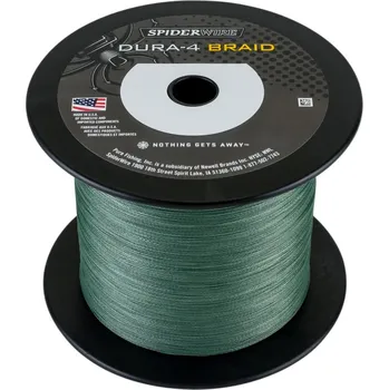 Spiderwire Splétaná Šňůra DURA4 Green-Průměr 0,30 mm / Nosnost 29 kg