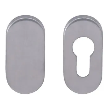 Dveřní kování MPK - ROZETA - UOR rozety PZ BN - Broušená nerez