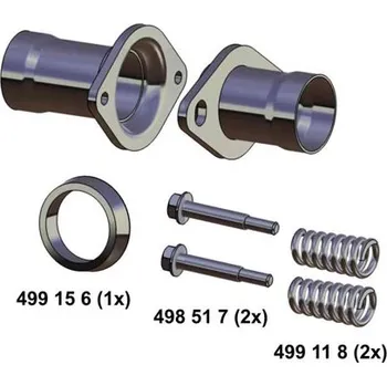 Výfuková trubka ERNST Sada na opravu, výfuková trubka 043557