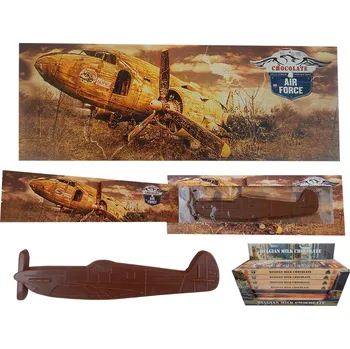 Čokoláda Čokoládový Transport - Vrtulové letadlo 100g