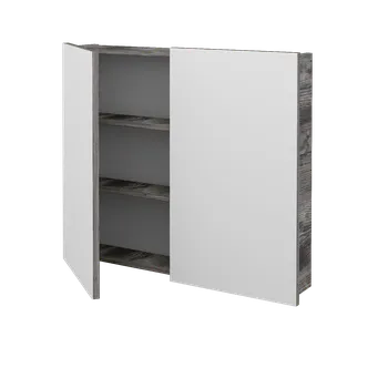 Koupelnový nábytek Dřevojas Dvoudveřová galerka Q GA2 80 - D10 Borovice Jackson