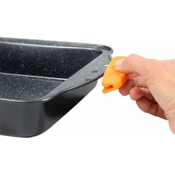 Nádoba na pečení BERLINGERHAUS Plech hluboký silikonové rukojeti 36 x 23 x 6 cm Granit Diamond Line BH-1140