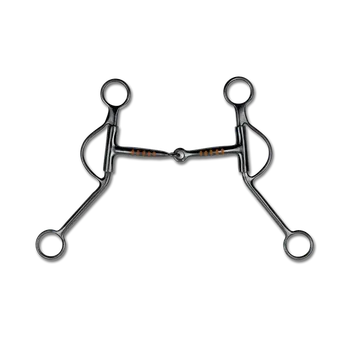 Udidlo pro koně Westernová lomená páka Waldhausen Velikost: 12,5 cm