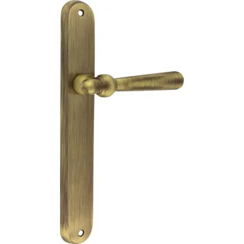 Dveřní kování Cobra dveřní kování GAZELLE (bronz) Provedení: PZ (klika/klika, zámek FAB), Rozteč: 90mm