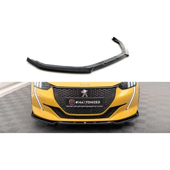 Autodíl Spojler pod nárazník lipa V.1 Peugeot 208 GT Mk2 černý lesklý plast
