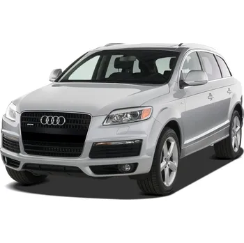 Nosič kol Příčníky Modula Oval Bar Closed Rail Alu Audi Q7 2006-2015 s integrovanými podélníky