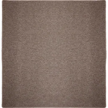 Koberec Kusový koberec Astra hnědá čtverec, 60x60, hnědá, chodba / předsíň, Vopi - 1 rok na vrácení + DOPRAVA ZDARMA k Vám i zpět