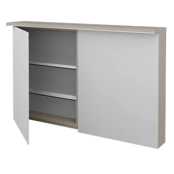 Koupelnový nábytek Dřevojas Dvoudveřová galerka ASTON GA2OE 120 - N07 Stone