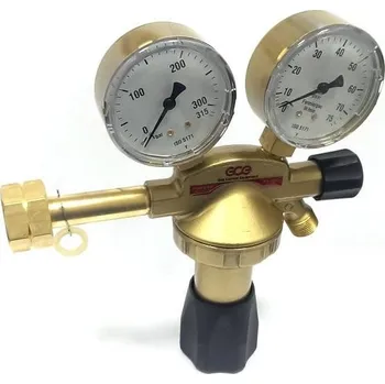 Příslušenství ke svářečce GCE redukční ventil RV FORMOVACÍ PLYN H2 808.77 GCE 2-manometry DIN